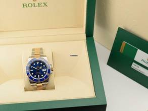 Thumbnail von Rolex Submariner Date 116613lb Like New 2016 - Full Set Ita