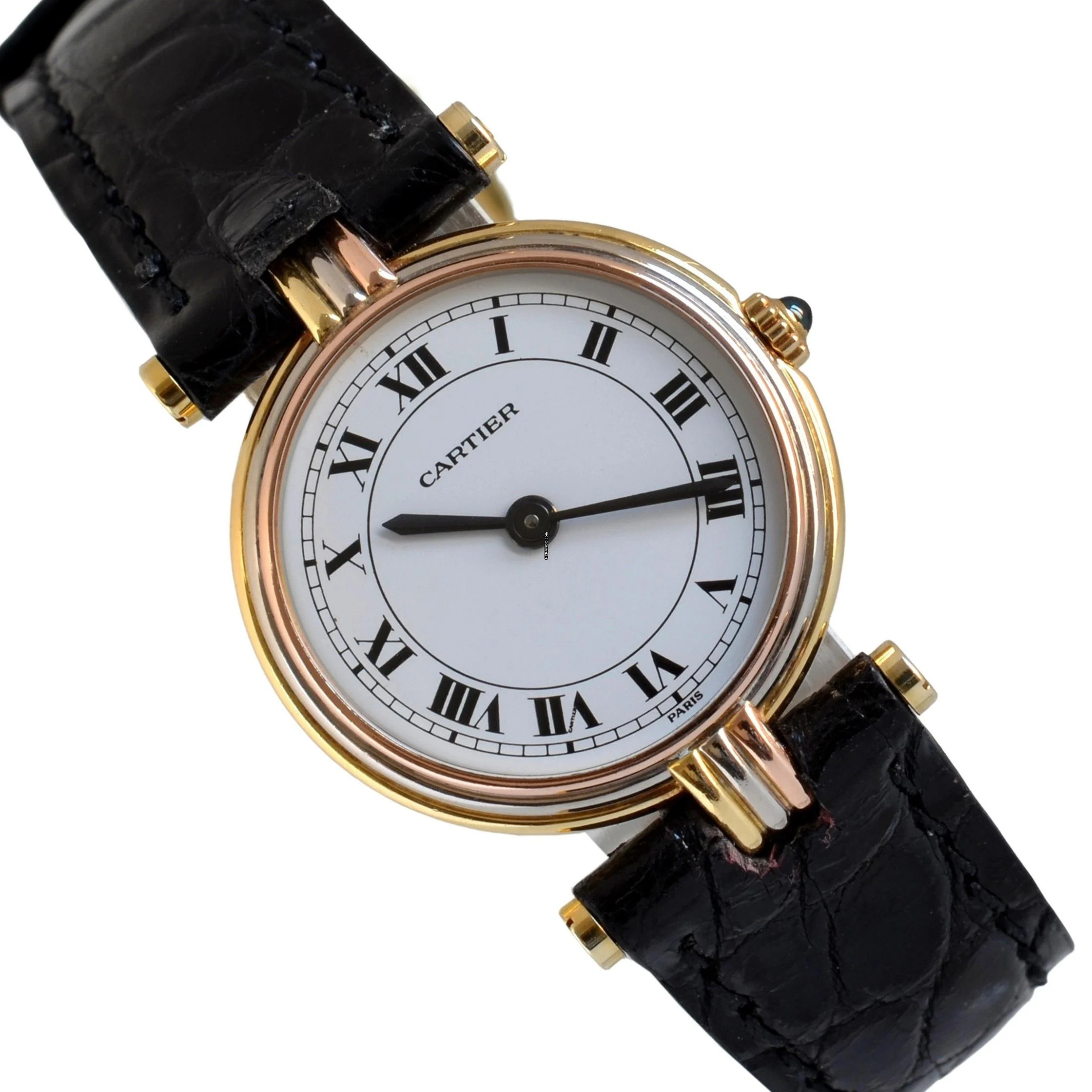 Cartier Trinity Vendome Trinity Louis Cartier Paris Ladies 25MM yellow gold 18KT quartz