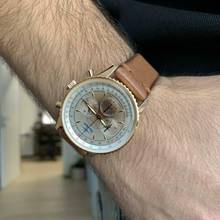 Thumbnail von Breitling Montbrillant Navitimer Montbrillant Blue Angels chronograph pink gold 18KT Full Set