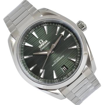  Omega Seamaster Aqua Terra 41MM green dial Full Set TOP Condition 