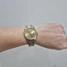 Thumbnail von Rolex Oyster Perpetual 34 34mm Ouro & Aço Automático Completo