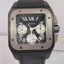 Thumbnail von Cartier Santos 100 XL Chrono Blacksteel & Titanium Automático Completo