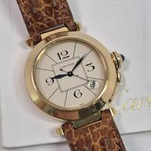 Thumbnail von Cartier Pasha Yellow Gold 38mm Automático Completo