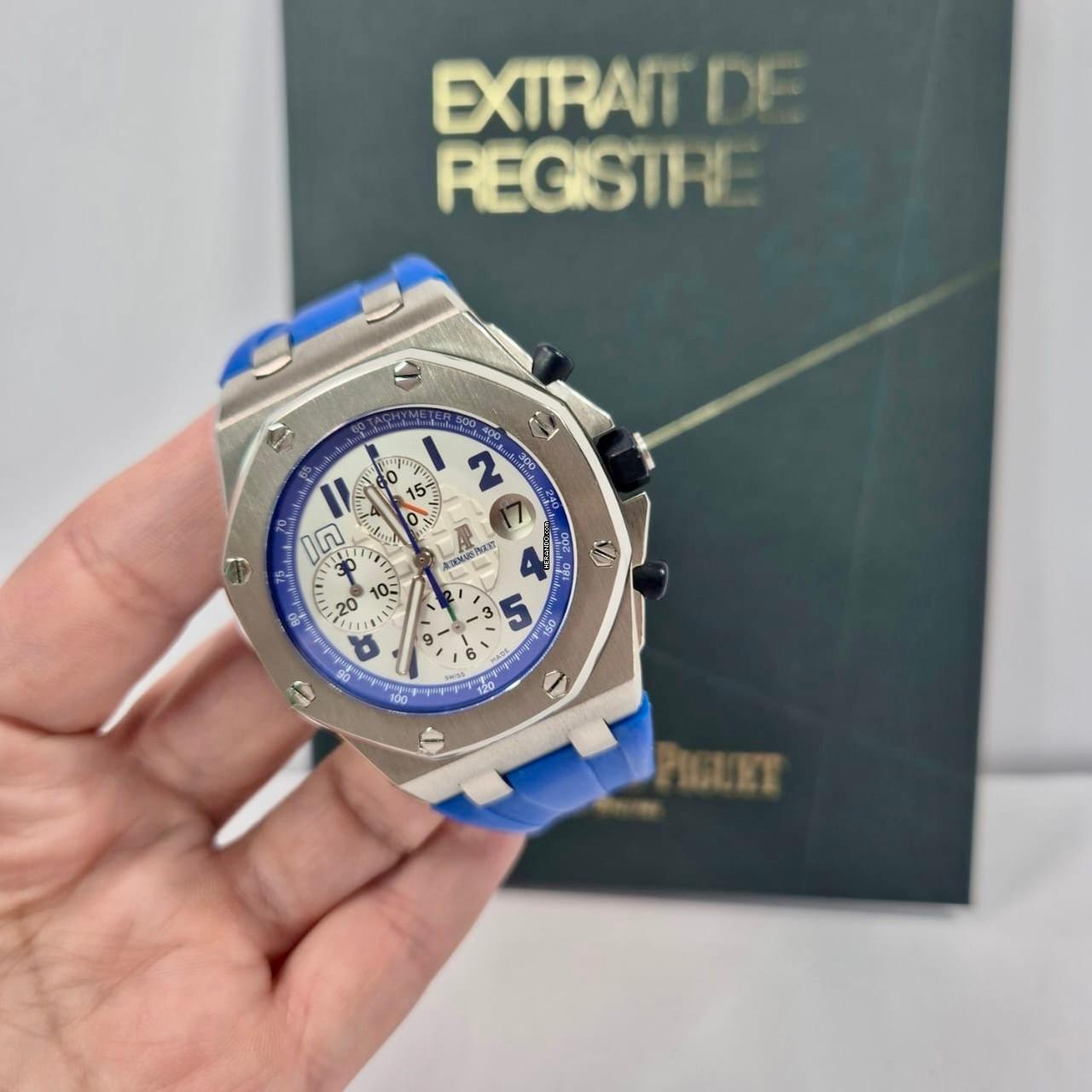 Audemars Piguet Royal Oak Offshore Chronograph Tendulkar Limited Edition 42m Automático Completo