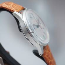 Thumbnail von Ulysse Nardin Chronograph Vintage Schnecken-Tachymeter-Skala um 1940 Stahl/Leder Box + papers