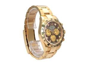 Thumbnail von Rolex Daytona Cosmograph Daytona Gelbgold 116508 Dunkles Perlmutt Diamant