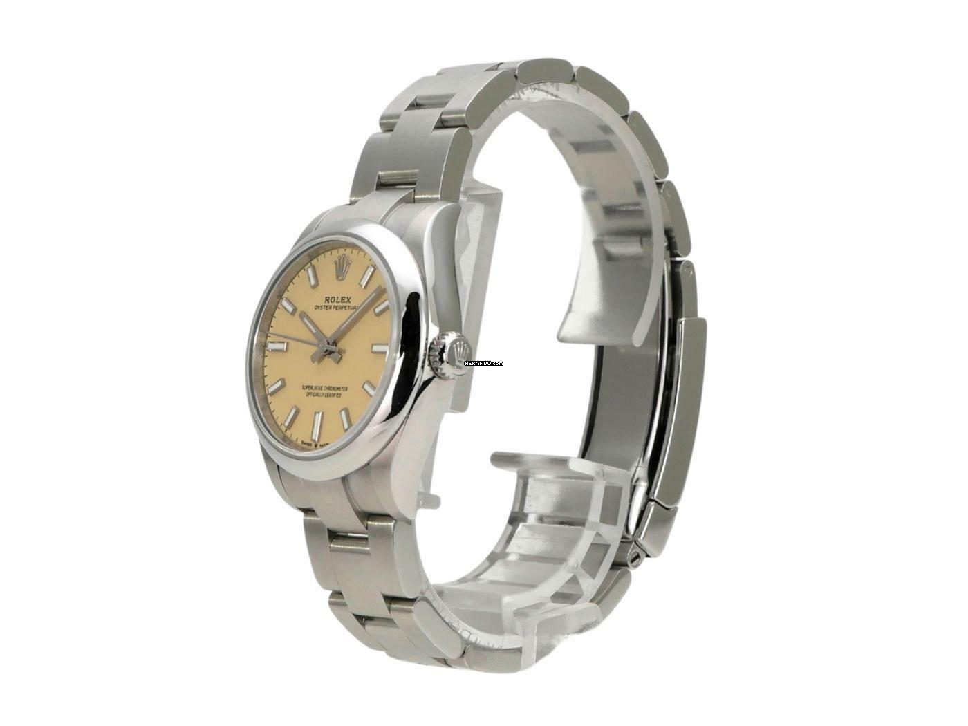 Rolex Oyster Perpetual 31 Ref. 277200 Beige
