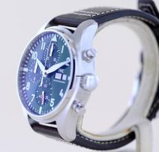 Thumbnail von IWC Fliegeruhr Chronograph 41 Pilot's green Chronograph 43mm grün B+P