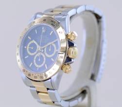 Thumbnail von Rolex Daytona Stahl Black Tritium Invert 6 Dial Zenith Cosmograph Klassiker Chronograph N-Serie