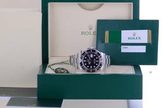 Thumbnail von Rolex Sea-Dweller 4000 Single Red 43mm Taucheruhr 126600 B+P