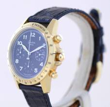 Thumbnail von Glashütte Original Senator Navigator Chronograph 18K Gold 10-60 Automatik Klassiker Black Dial