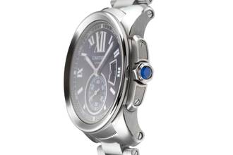 Thumbnail von Cartier Calibre de Cartier Edelstahl Automatik Herrenuhr Ref. W7100016