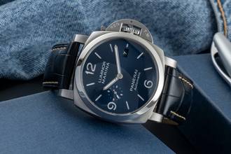 Thumbnail von Panerai Luminor Marina Automatic Stahl Automatik Herrenuhr Ref. PAM01313 B&P 2021
