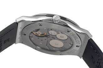 Thumbnail von Hublot Classic Fusion Ultra-Thin Titan Handaufzug Herrenuhr Ref. 515.NX.2210.LR
