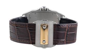 Thumbnail von Cartier Santos 100 XL Stahl / Gold Automatik Herrenuhr Ref. W20077X7 B&P 2004