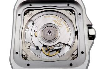 Thumbnail von Cartier Santos 100 XL Stahl / Gold Automatik Herrenuhr Ref. W20077X7 B&P 2004