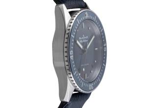 Thumbnail von Blancpain Fifty Fathoms Bathyscaphe Stahl Automatik Ref. 5100-1140-O52A Papiere