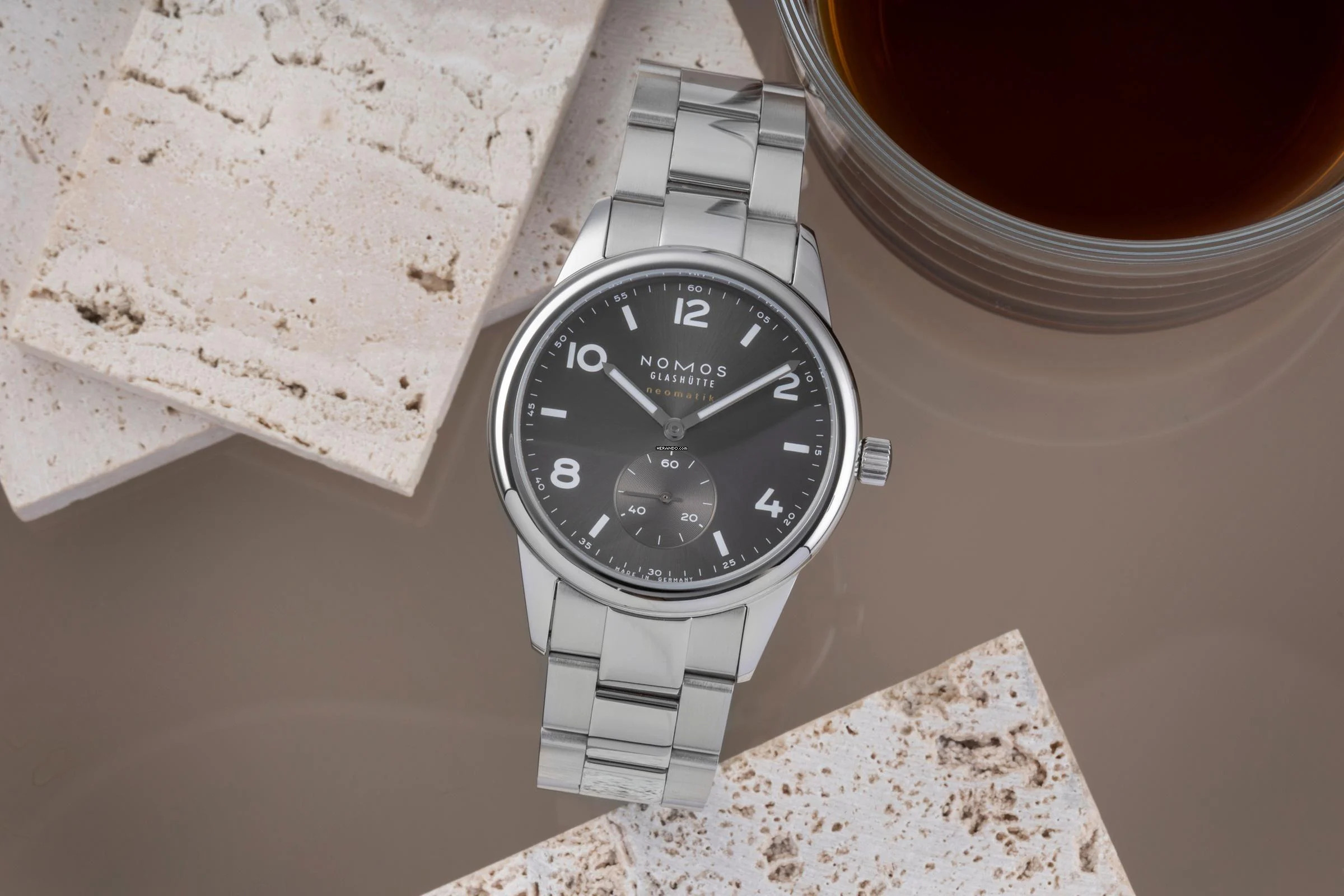 NOMOS Club Neomatik Sport Stahl Automatik Herrenuhr Ref. 764 Box & Papiere 2024