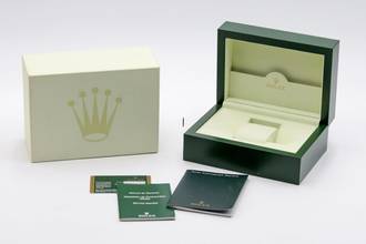 Thumbnail von Rolex Daytona Black Dial Chronograph Stahl Automatik Herrenuhr Ref. 116520 B&P