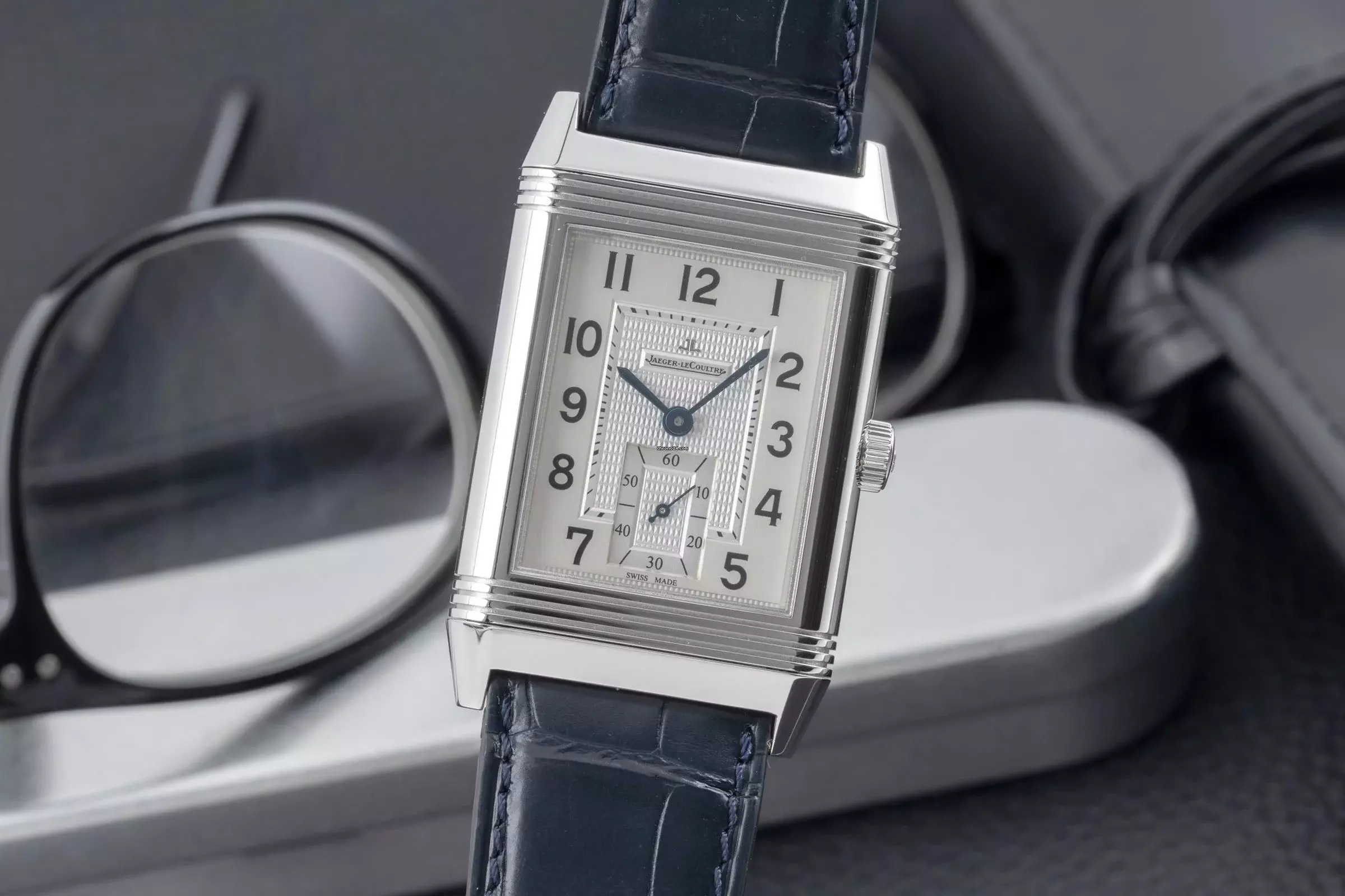 Jaeger-LeCoultre Grande Reverso 976 Handaufzug Stahl Herrenuhr Ref. 273.8.04 Q3738420