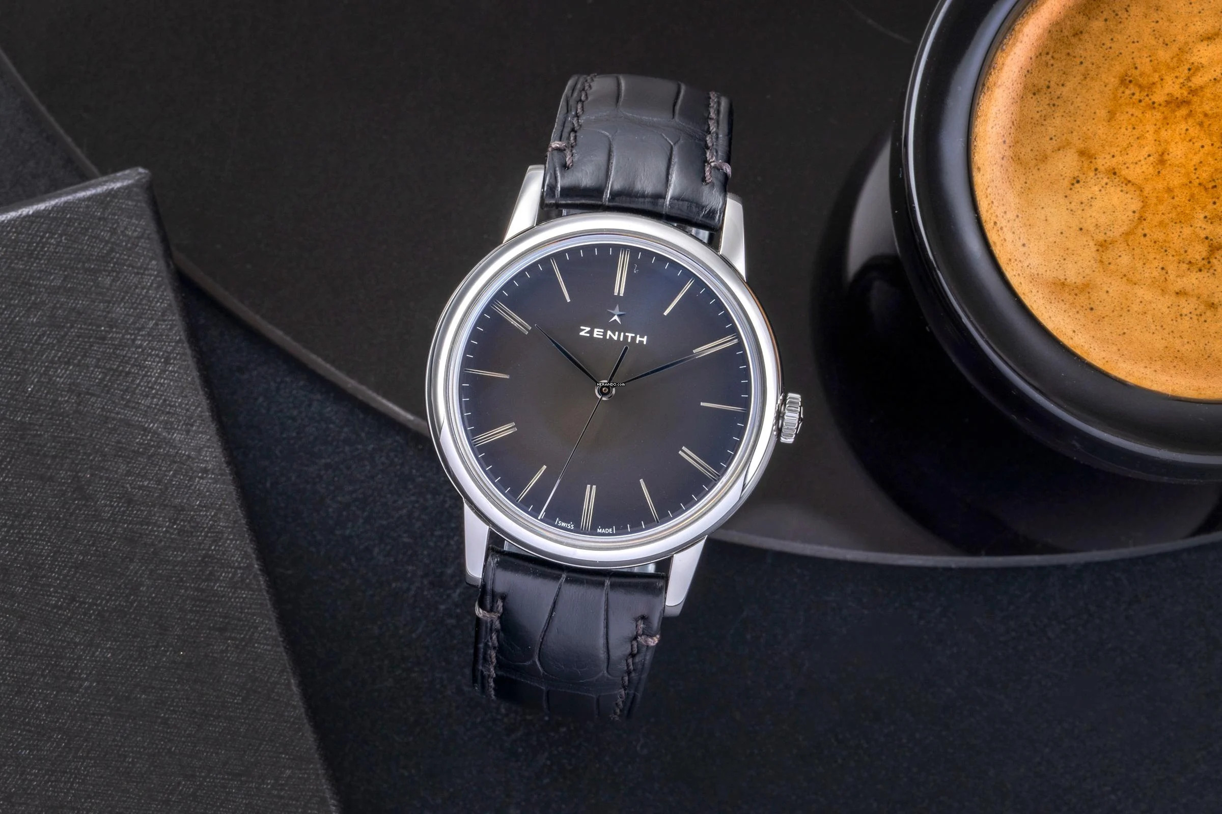 Zenith Elite Stahl Automatik Herren Ref. 03.2290.679/26.C493 Box & Papiere 2022