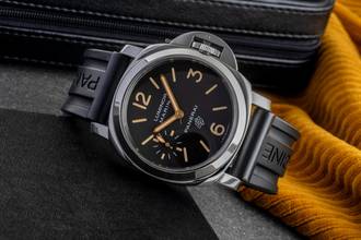 Thumbnail von Panerai Luminor Marina Stahl Handaufzug Herrenuhr Ref. PAM00632