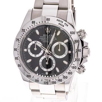  Rolex Daytona Black – 116520 – like NEW – 2010 Full Set Lc100 