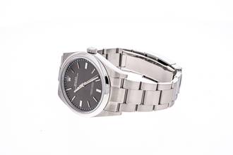 Thumbnail von Rolex Oyster Perpetual 39 Grey – 114300 – like NEW – 09/2015 Full Set