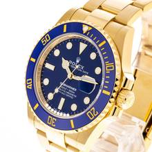 Thumbnail von Rolex Submariner Date 41 Yellow Gold Blue – 126618LB – like NEW – 2022 Full Set Lc100