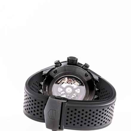  TAG Heuer Carrera Calibre HEUER 01 Black Skeleton – CAR2A90.FT6071 – like New – 2019 Full Set 