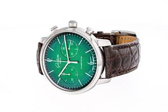 Thumbnail von Glashütte Original Sixties Chrono Green Annual Edition – 1-39-34-05-22-04 – like NEW – 07/2021 Full Set