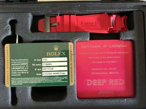 Thumbnail von Rolex Sea-Dweller Deepsea Oyster Perpetual Date Sea-Dweller Deepsea DEEP RED No.01/25 Monaco