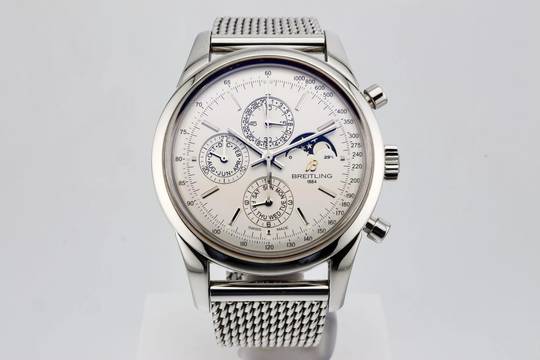  Breitling Transocean Chronograph 1461 43mm - Perpetual Calendar Like New - With Papers - 24 Months Warranty A19310 2018 