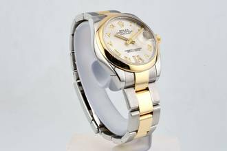 Thumbnail von Rolex Datejust 31 31mm Steel And Yellow Gold - Diamond Dial - 178243