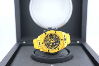 Thumbnail von Hublot Big Bang Unico Yellow Magic 42mm - Ceramic Case - With Box And Papers (E-Warranty) - 441.NX.1170.RX 2021