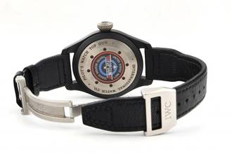 Thumbnail von IWC Große Fliegeruhr Top Gun Big Pilot Top Gun - Perpetual Calendar In Ceramic - With Box And Papers - IW502902