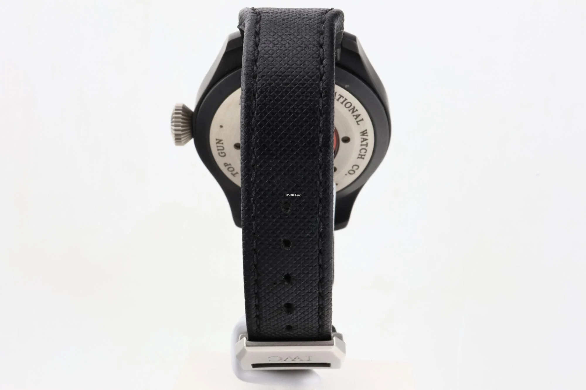 IWC Große Fliegeruhr Top Gun Big Pilot Top Gun - Perpetual Calendar In Ceramic - With Box And Papers - IW502902