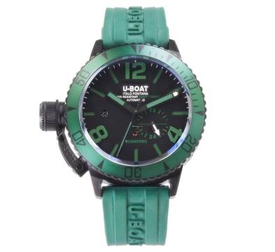  U-Boat Herren Uhr Automatikuhr 9667 Sommerso Green IPB Limitiert 