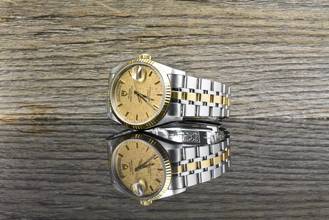 Thumbnail von Tudor Prince Date Day 76213 Automatik Stahl / Gold - Linen Dial - Zertifikat