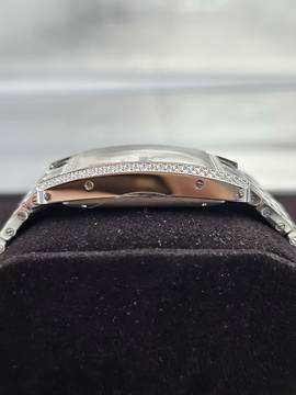  Cartier Tank Américaine 18k Weißgold - factory diamond setting 18k Weißgold - factory diamond setting 