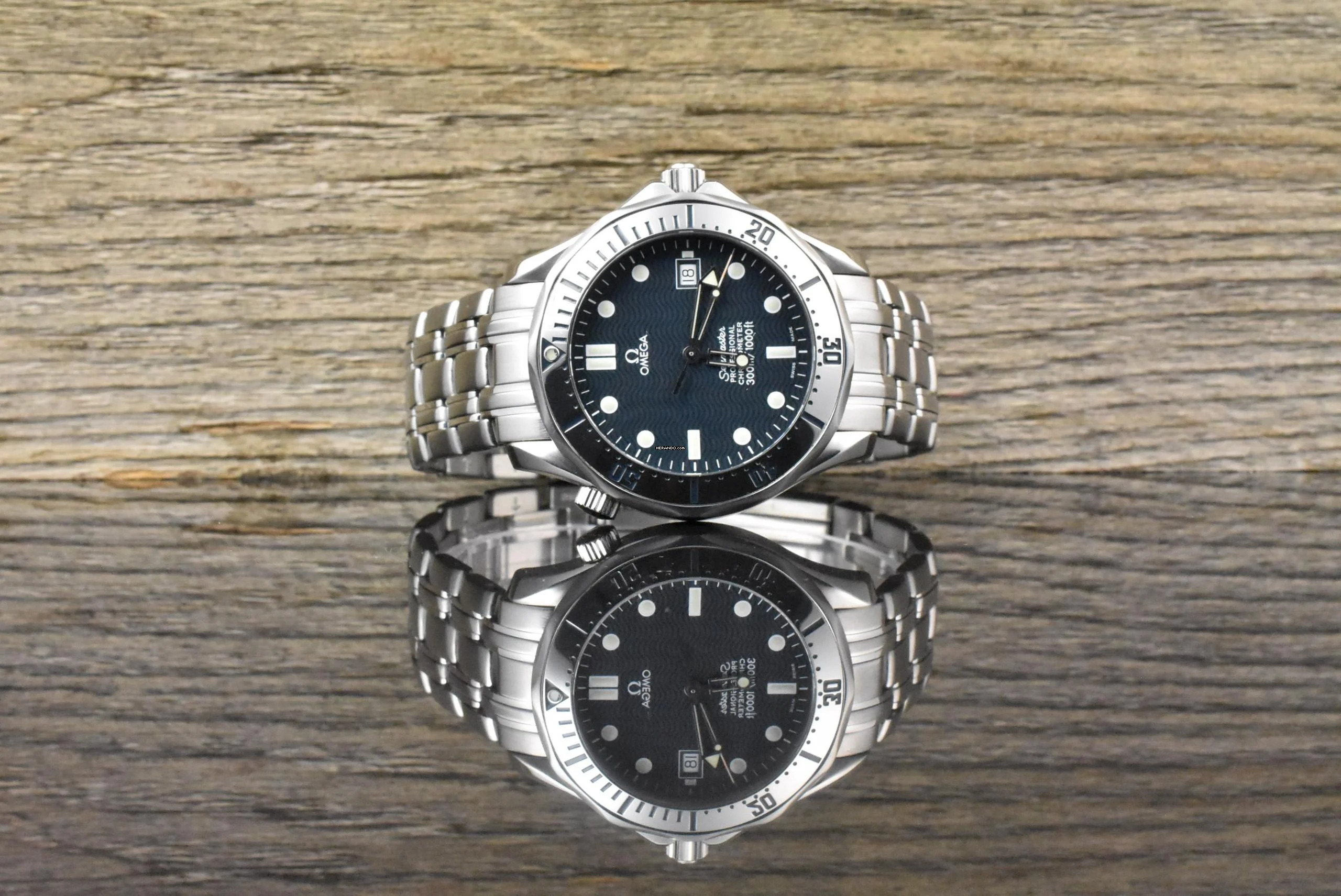 Omega Seamaster Diver 300 M 41MM SERVICE Automatik Vintage 1998