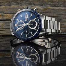 Thumbnail von TAG Heuer Carrera Calibre 16 Chronograph Blue Ceramic unpoliert Box & Papiere 2020