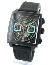 Thumbnail von TAG Heuer Monaco Chronograph Titanium Black-DLC Full Set , New watch
