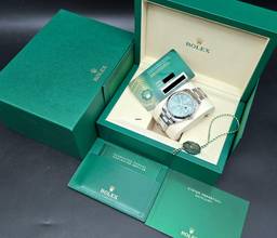 Thumbnail von Rolex Datejust 41 41mm 126334 Green Dial Oyster Bracelet Unworn/New Condition Full Set 10-2025