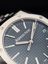 Thumbnail von Audemars Piguet Royal Oak 41mm 15510ST.OO.1320ST.06 Blue Dial Very Good Full Set 2023
