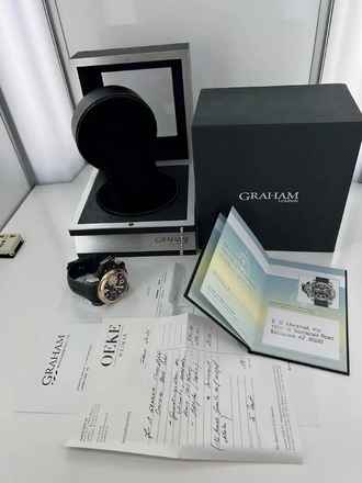  Graham Chronofighter Oversize Steel Roségold 