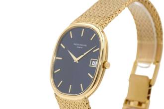 Thumbnail von Patek Philippe Ellipse d'Or Jumbo 3605 from 1977 Serviced by Patek Philippe