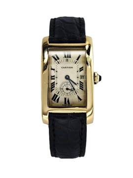 Cartier Tank Américaine 18k Cartier Dresswatch! 