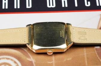 Thumbnail von Ulysse Nardin STYLISH 1950'S TANK CIOCCOLATONE IN 18K PINK GOLD RARE VINTAGE UNPOLISHED