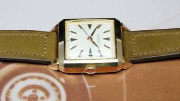 Thumbnail von Ulysse Nardin STYLISH 1950'S TANK CIOCCOLATONE IN 18K PINK GOLD RARE VINTAGE UNPOLISHED